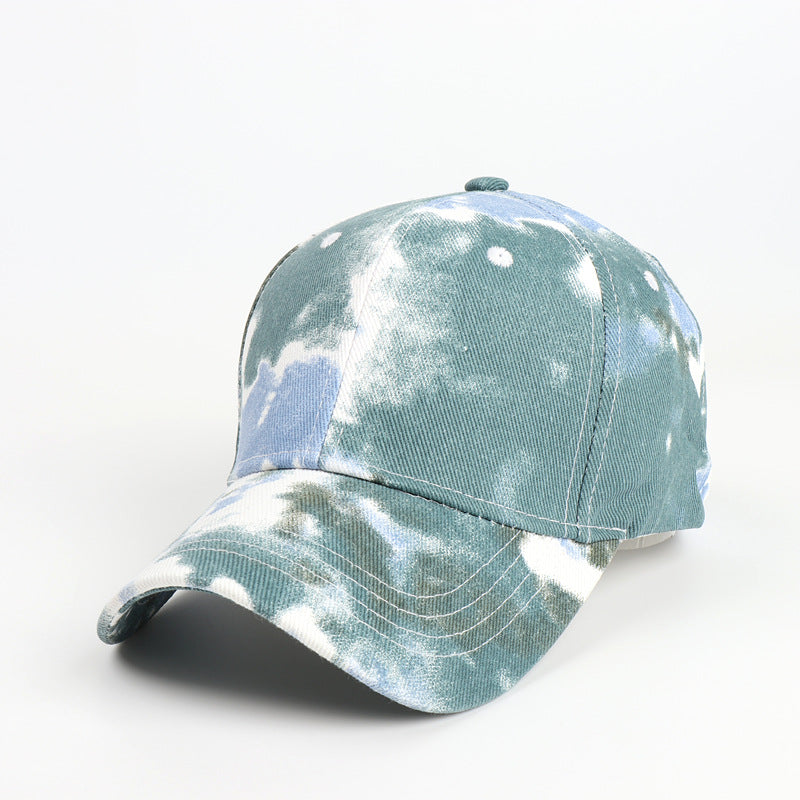 Wholesale Cotton Tie Dye Gradient Baseball Caps